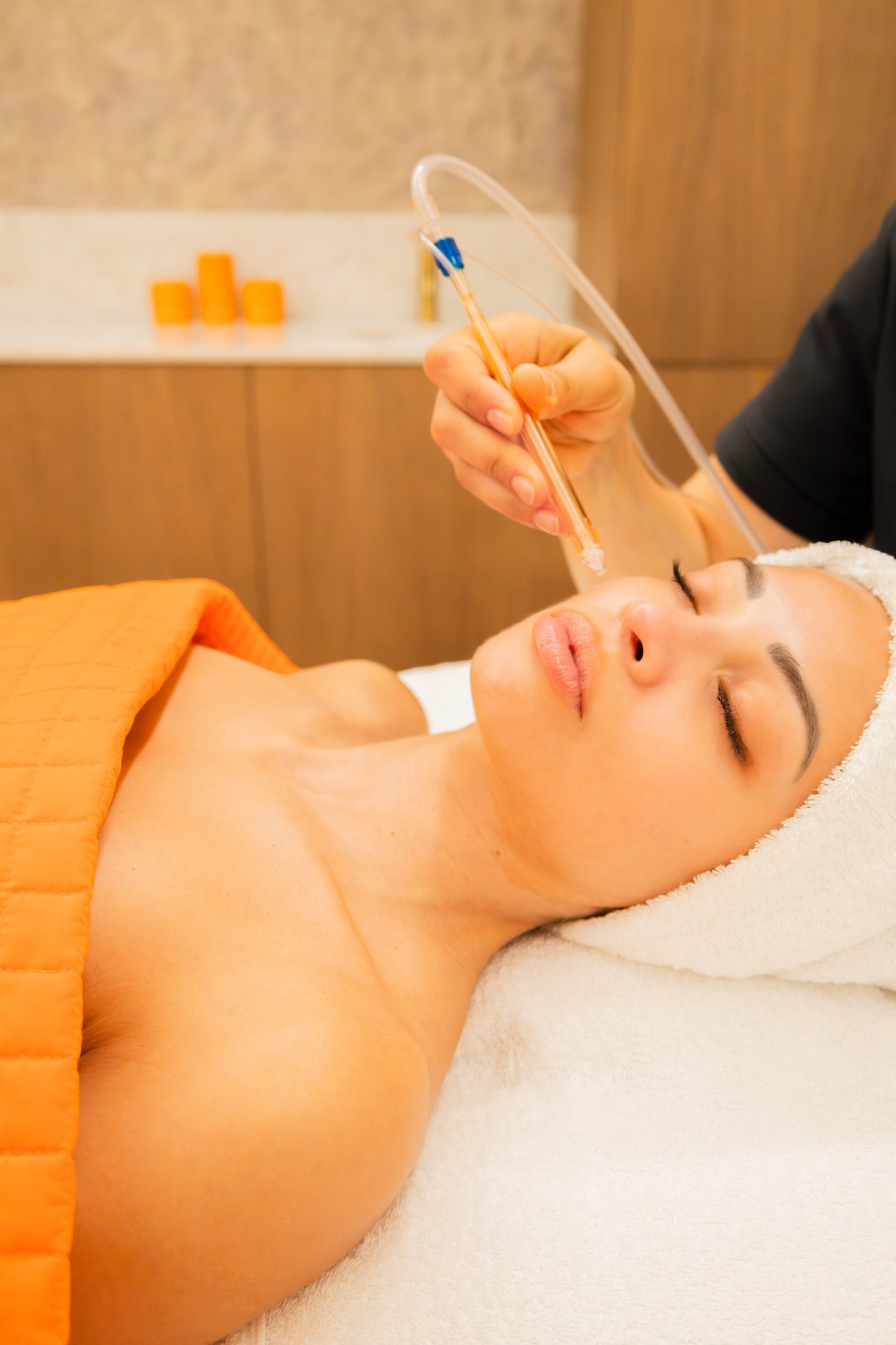 Skincare consultation setting at L.RAPHAEL Geneva clinic