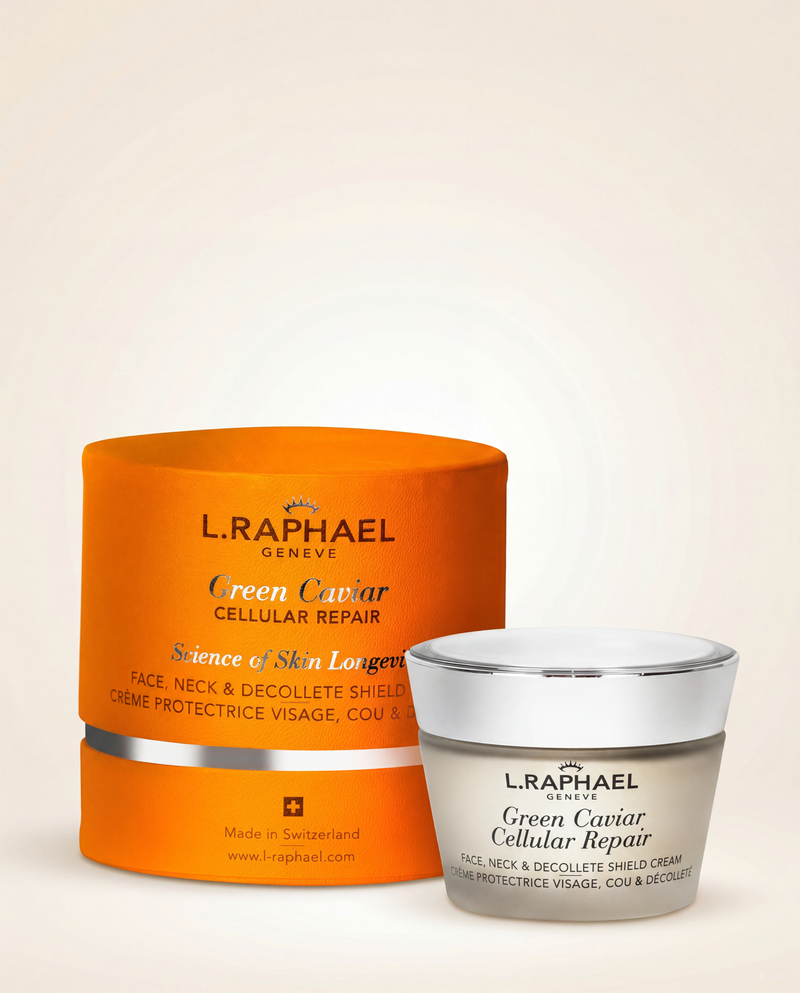 L.Raphael Green Caviar Cellular Repair Overnight Repair Mask.
