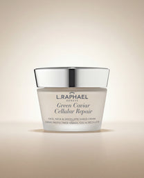L.RAPHAEL Face, Neck & Deccolette Serum bottle front view.