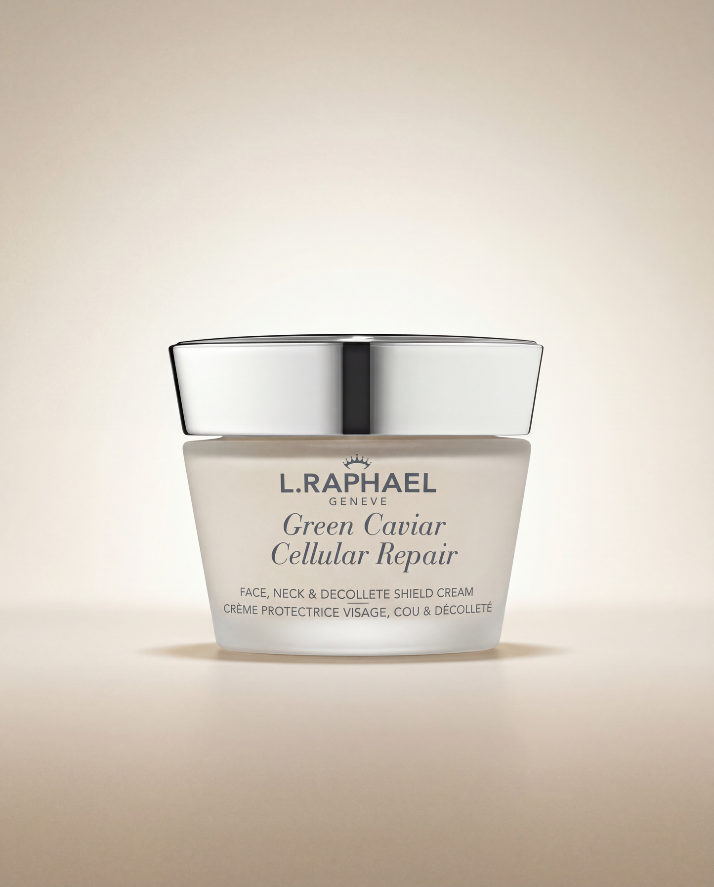 L.RAPHAEL Face, Neck & Deccolette Serum bottle front view.
