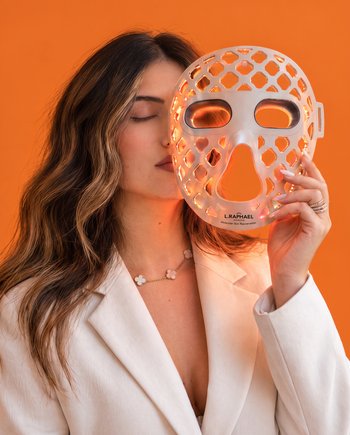 At‑Home Light Ritual — LED Face Mask