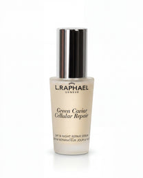 L.RAPHAEL Green Caviar Cellular Repair serum bottle on a white background