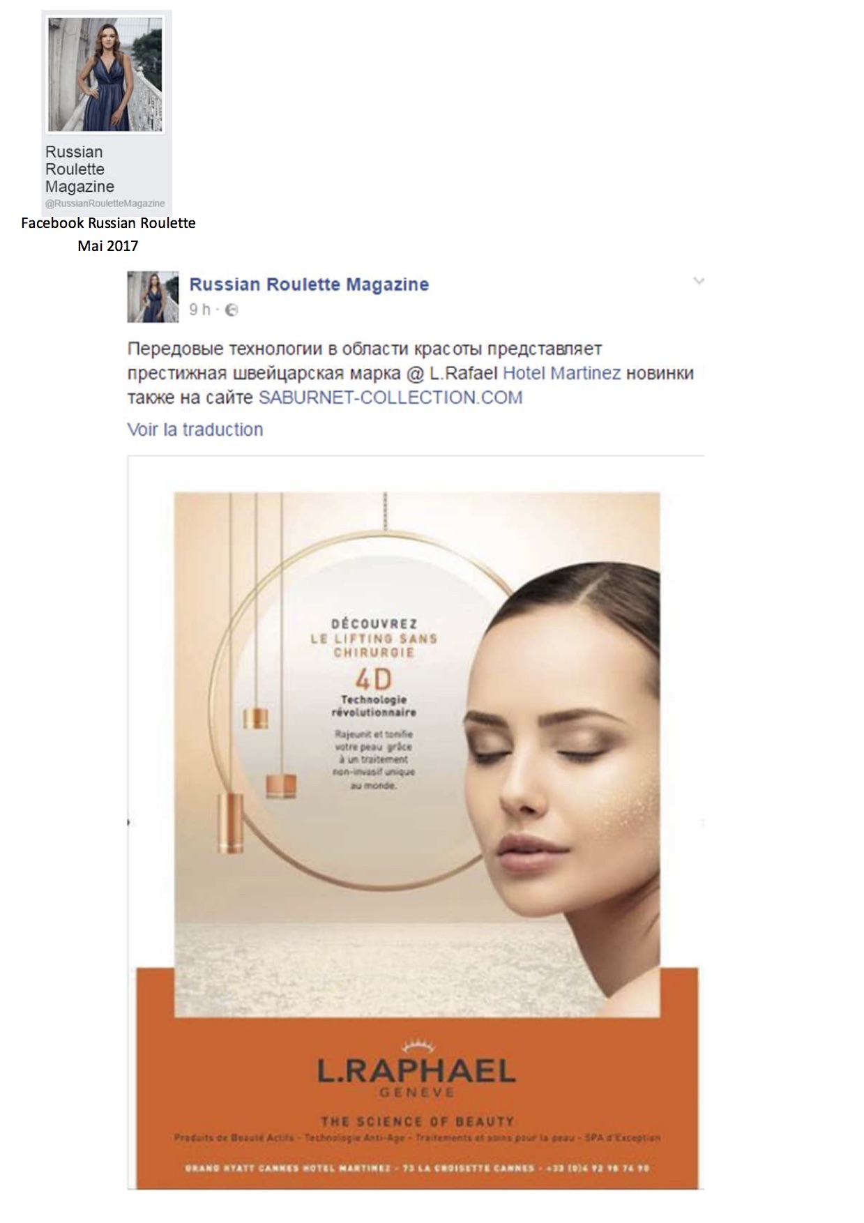 Facebook Russian Roulette - May 2017