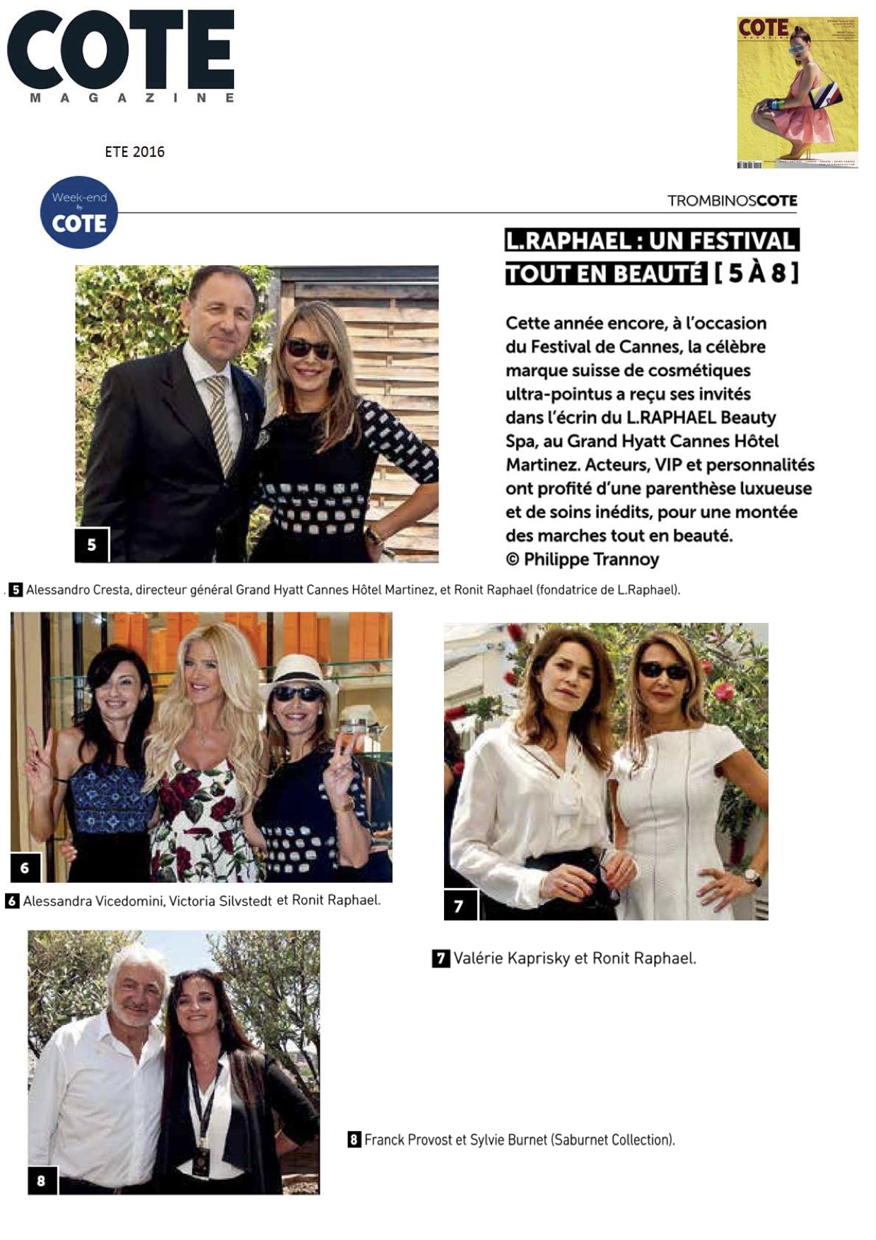Cote Magazine - Été 2016