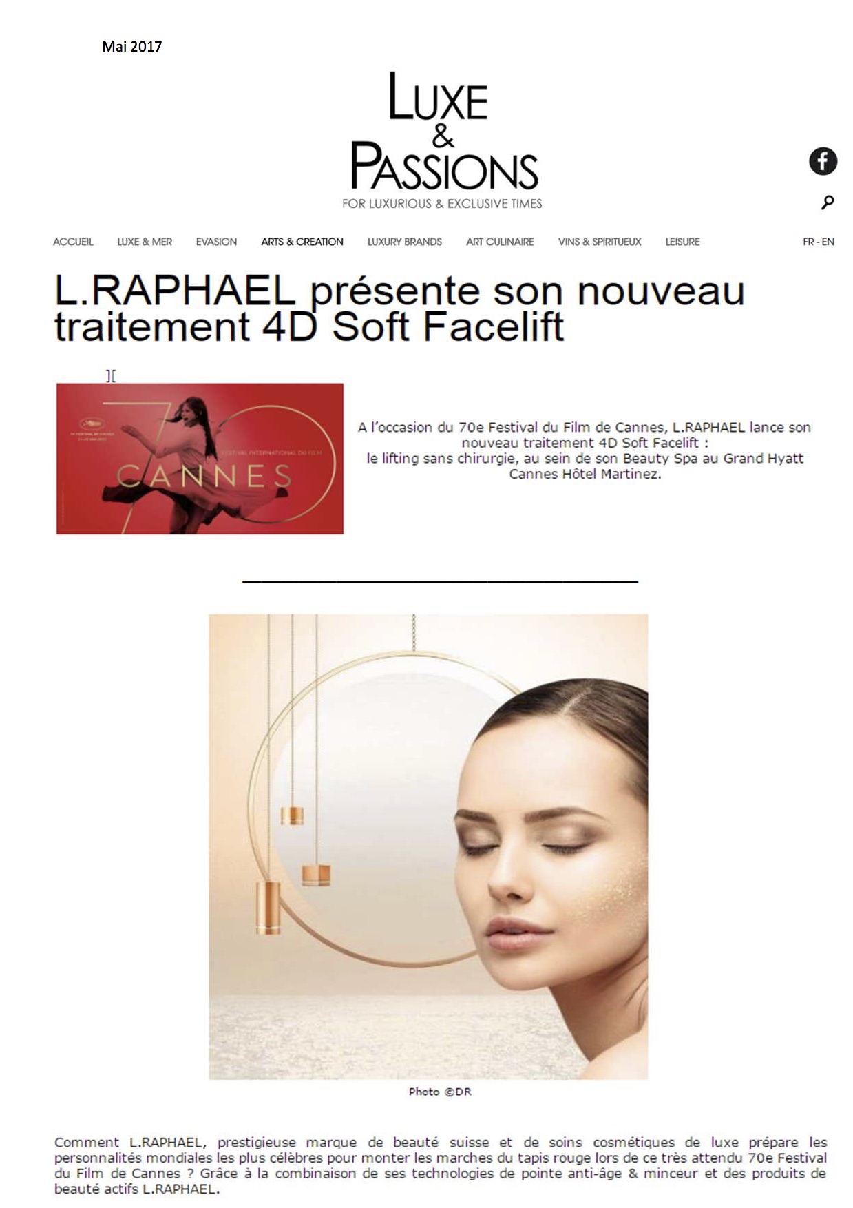 Luxe et Passions - Mai 2017