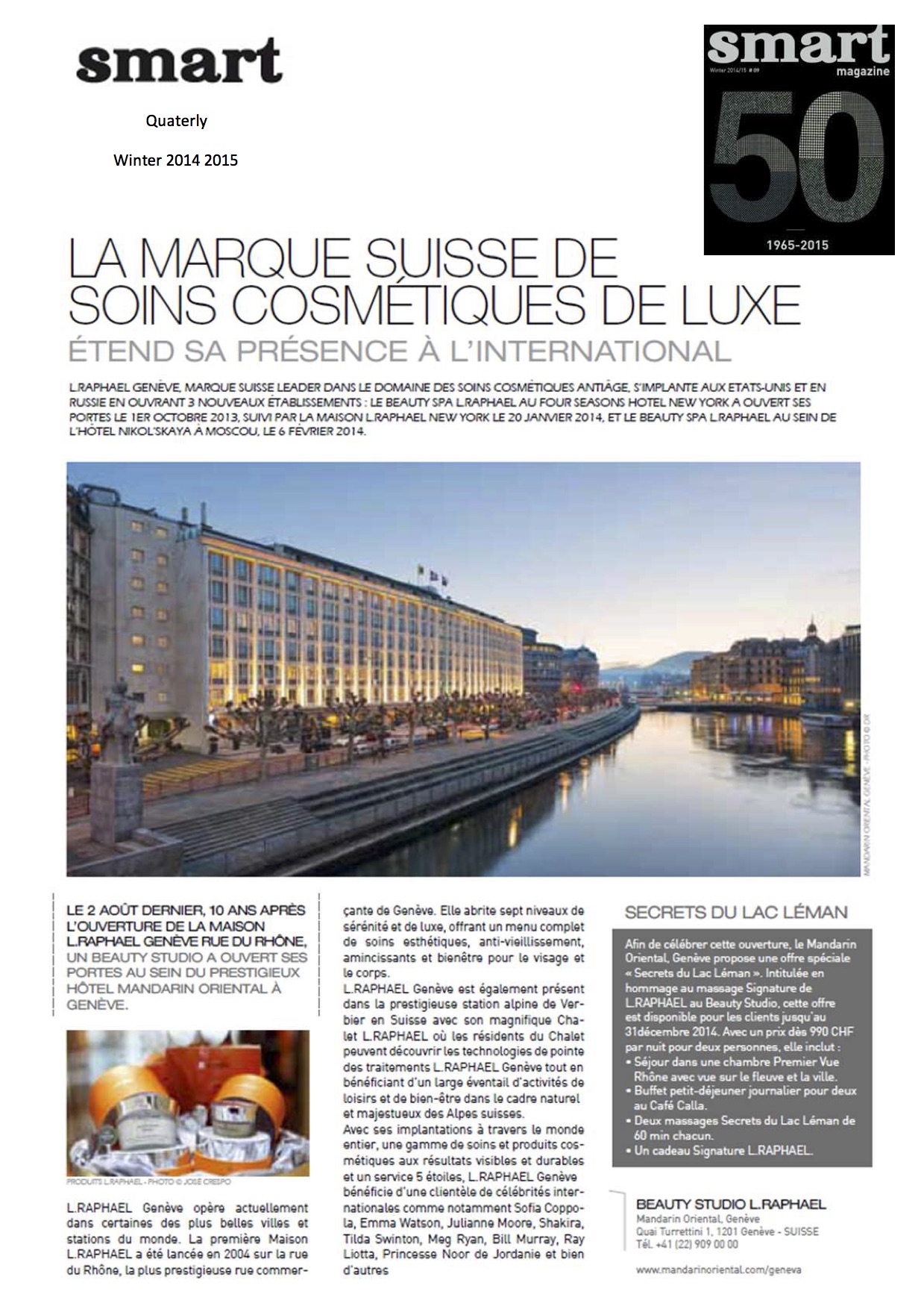 Smart Magazine - Hiver 2014/15