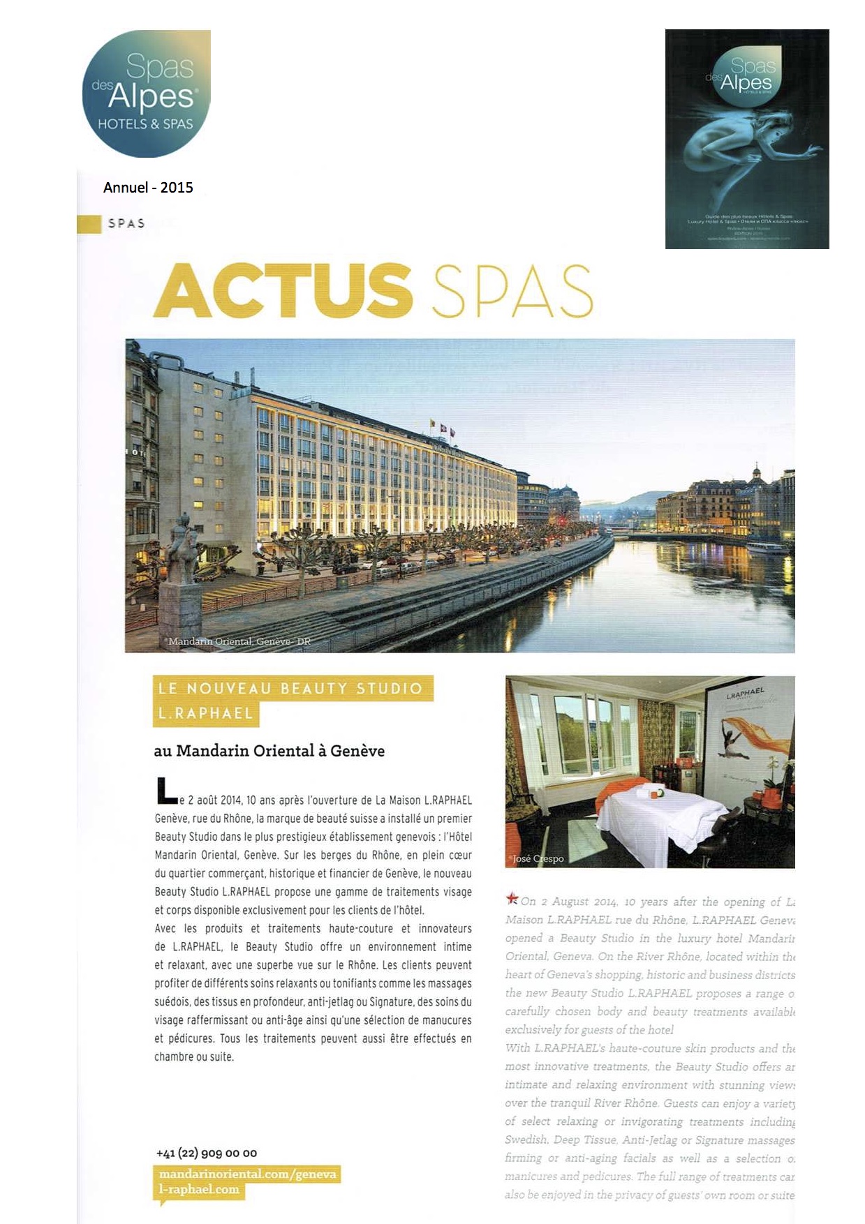 Spas des Alpes - 2015